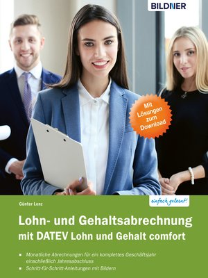 cover image of Lohn- und Gehaltsabrechnung 2019 mit DATEV Lohn und Gehalt comfort